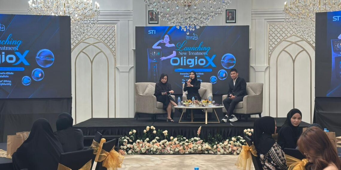 Talkshow yang diselenggarakan Devanka Aesthetic treatment non invasif Ogolio X (Foto: Devanka Aesthetic for Bornenesia)