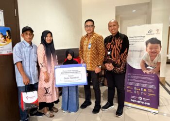 Wujudkan Mimpi Anak Sepaku, BRI Balikpapan Salurkan Bantuan Alat Bantu Dengar