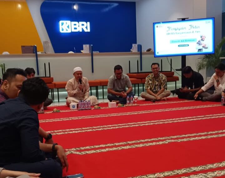 Gelar Pengajian Rutin, BRI Banjarmasin A Yani Dorong Budaya Kerja Jujur dan Profesional